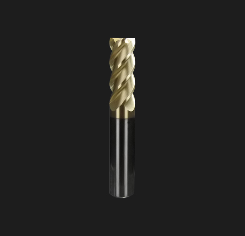 Solid Carbide 65° R Angle Milling Cutter